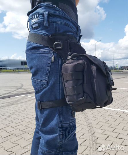 Мото сумка на бедро