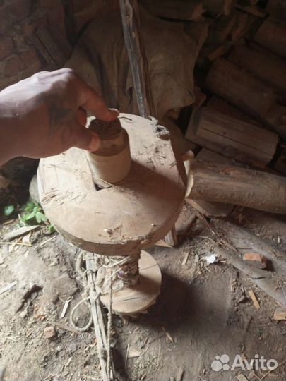 Старинный ткацкий станок