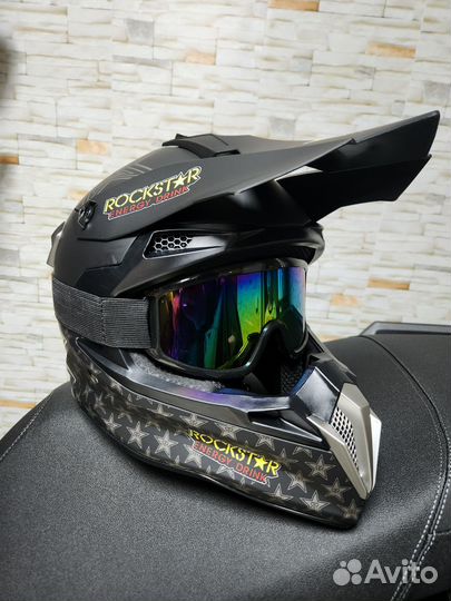 Кроссовый шлем Rockstar размер XL