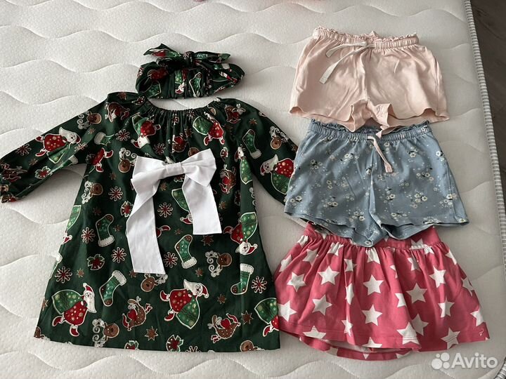 Вещи пакетом на девочку 80