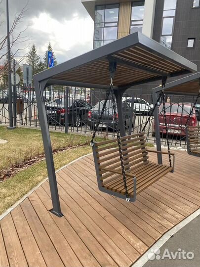 Качели парковые