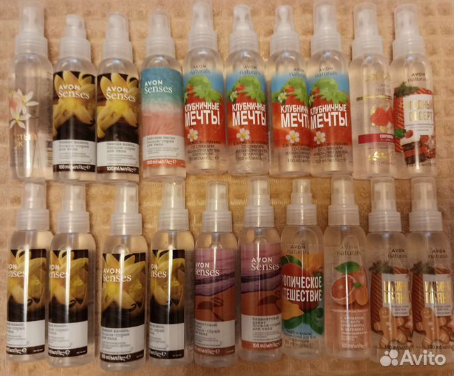Гели для душа, дезодоранты, шампуни Avon