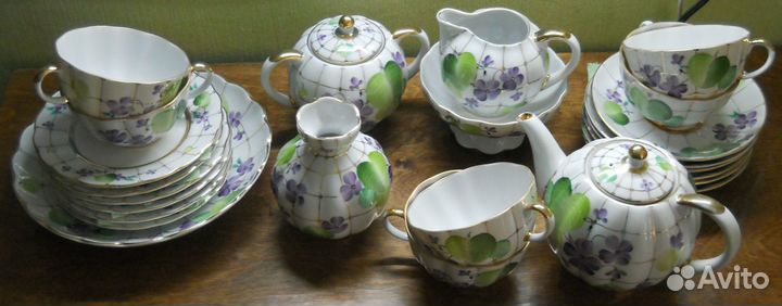 Чайный сервиз «Лесная Фиалка», лфз - 24 предмета