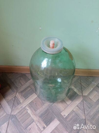 Банка бутыль 10 литров стеклянная