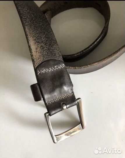 Мужской кожаный ремень Marlboro Classic