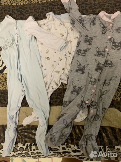 Одежда пакетом на девочку 74