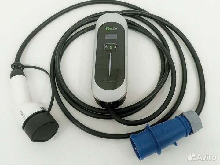 Зарядное устройство zencar Type2/32Ас кабелем 5м