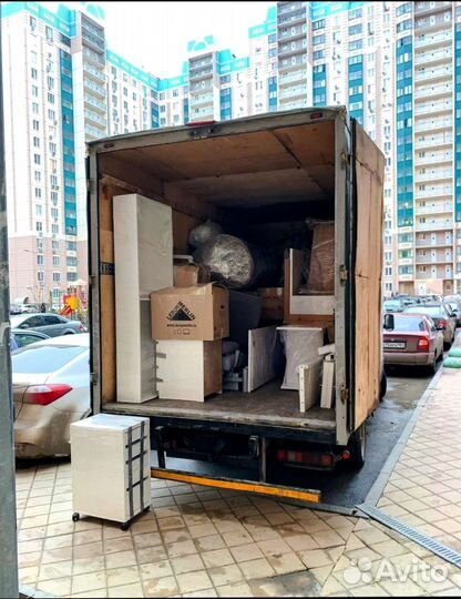 Переезды квартирные офисные грузчики газели