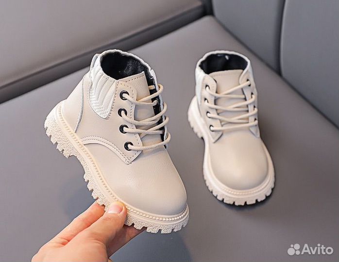 Детские ботинки тимберленды демисезонные новые