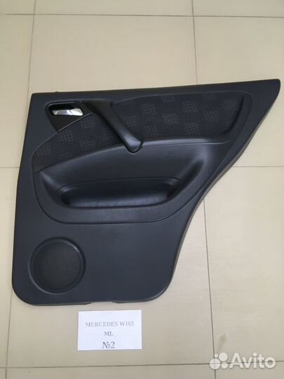 Обшивки дверей mercedes ML W163