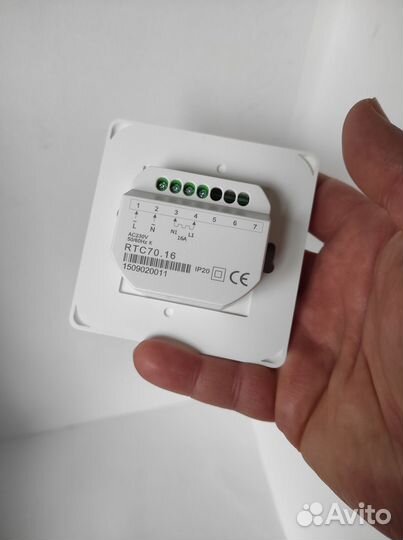 Терморегулятор RTC 70.16 с датчиком воздуха