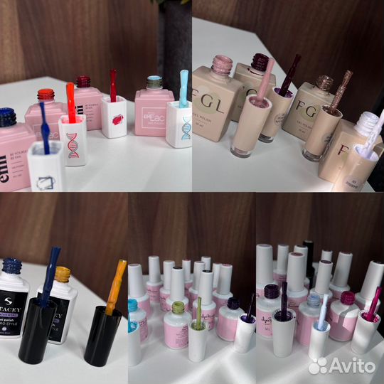 Гель лак, гель для маникюра