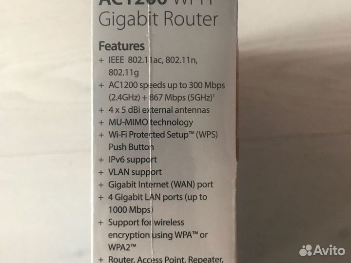 Wi-Fi Роутер D-Link DIR-822, 842