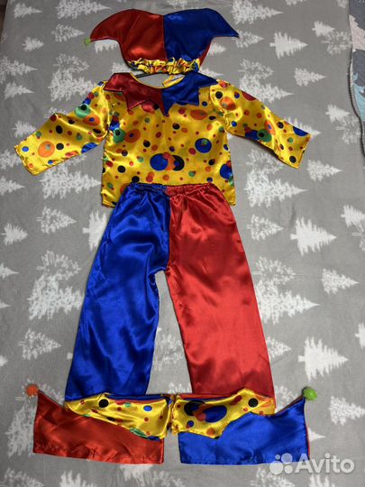 Костюм петрушки 104 110