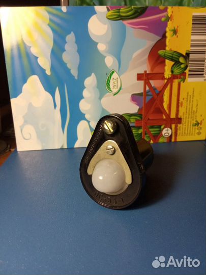 Лампа Сигнальная белая Лс-53-Т 1972 года. СССР