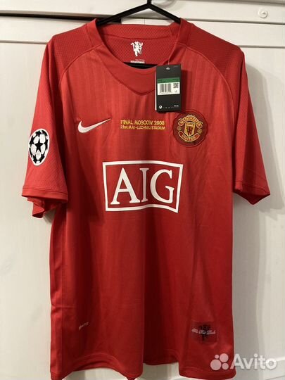 Ретро футболка Роналду Манчестер Юнайтед