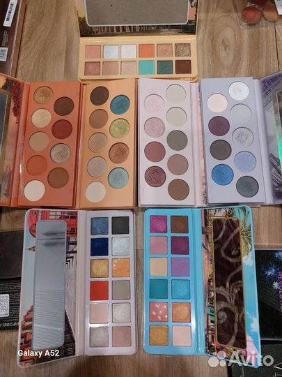 Палетка теней la girl, bh cosmetics, pupa, soda