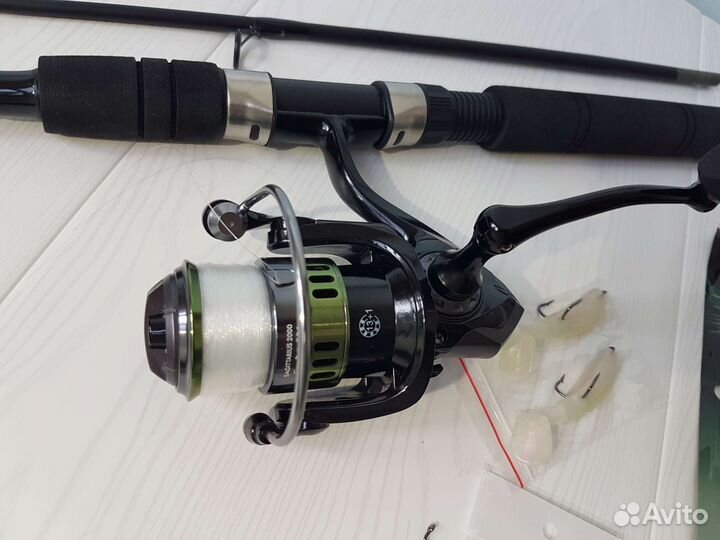 Спиннинг Kaida комплект с набором