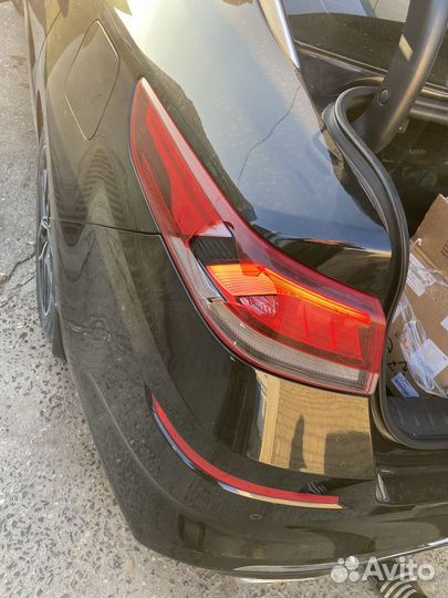 Задняя фара на kia optima