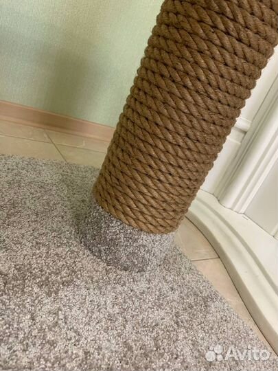 Когтеточка с лежанкой для кошек