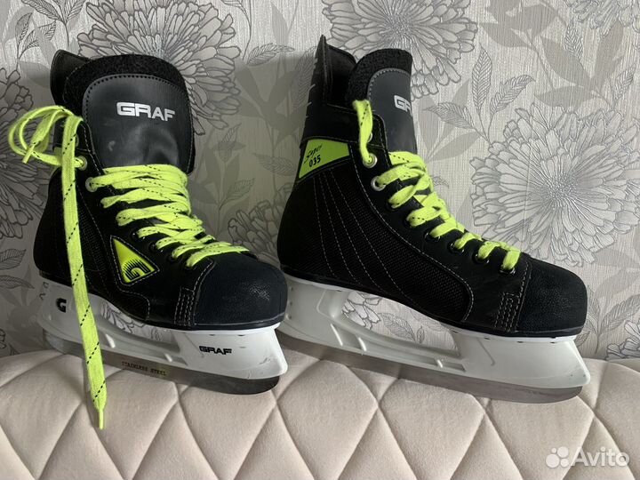 Продам хоккейные коньки graf Super G
