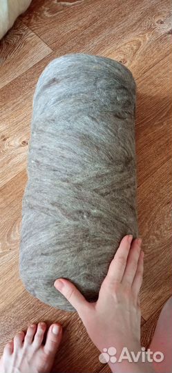 Шерсть для валяния, огромные мотки