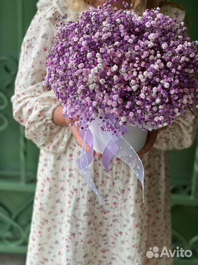 Букет надолго, воздушная гипсофила стойкий цветок