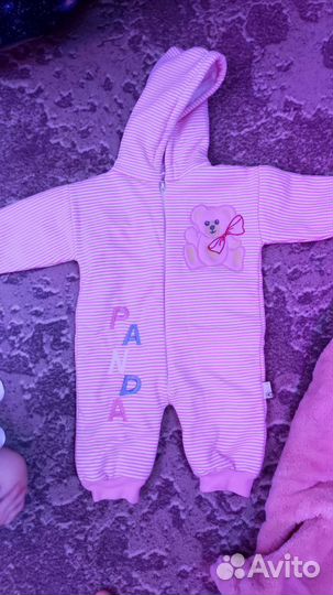 Вещи для девочки 2-10 месяцев