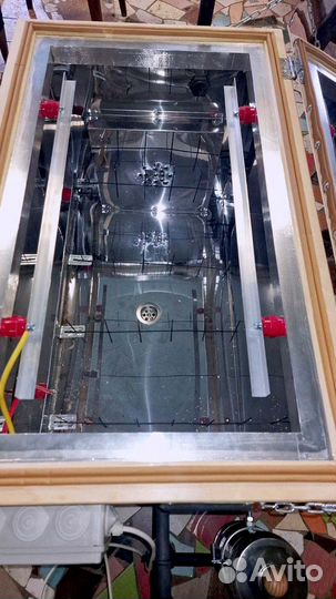 Коптильня для горячего копчения