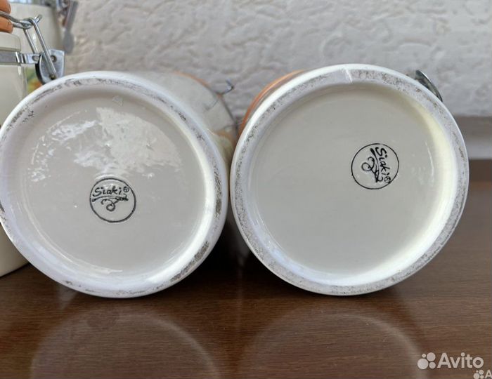 Банки для сыпучих Керамика Финляндия