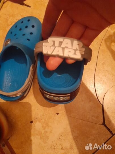 Crocs star wars синие