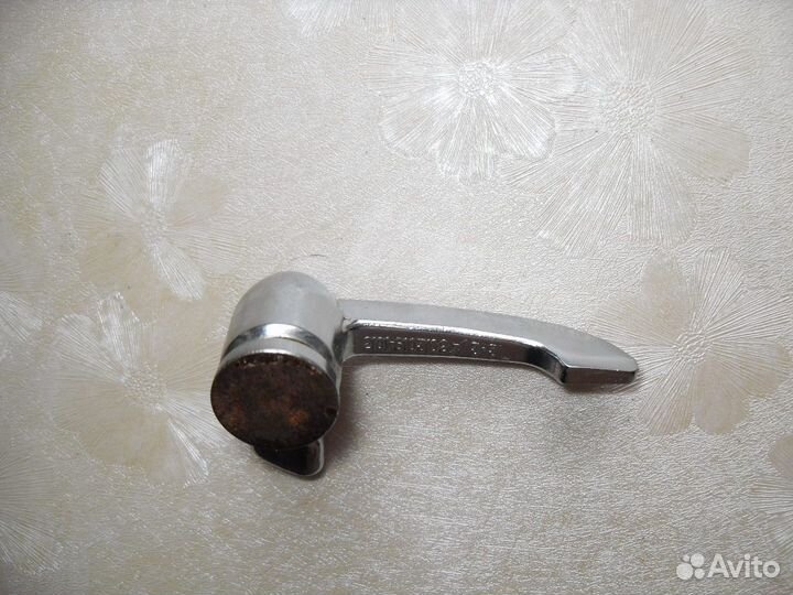 Коллекционный правый замок форточки хром СССР