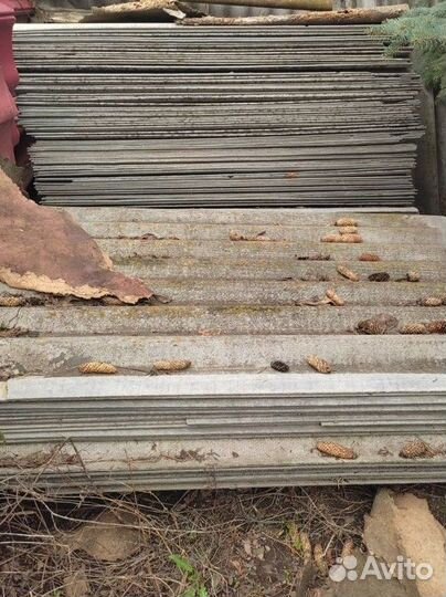 Шифер волновой бу