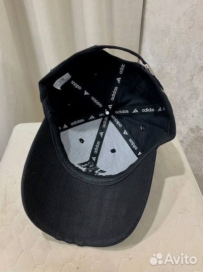 Бейсболки adidas, мужская, черная