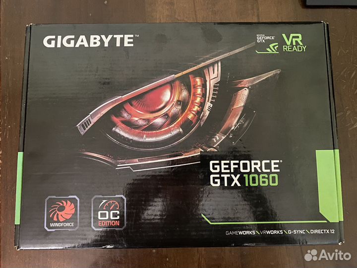 Видеокарта gtx 1060 6gb