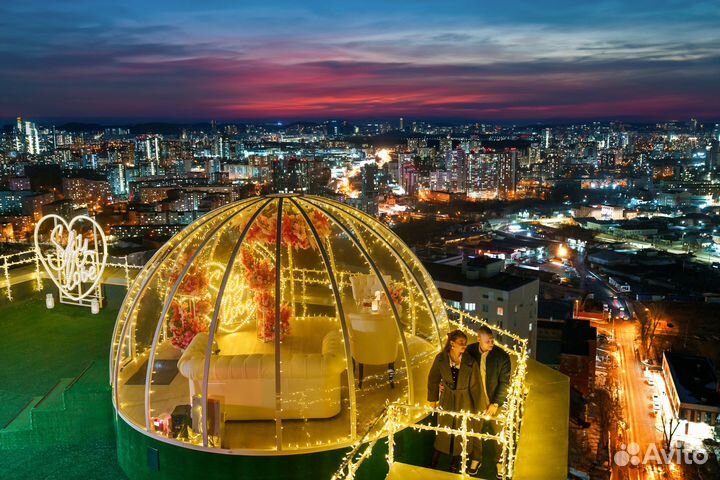 Незабываемое свидание на 16 этаже в куполе (+фото)