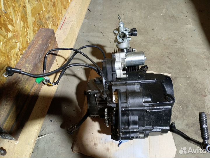 Двигатель на мопед альфа 110