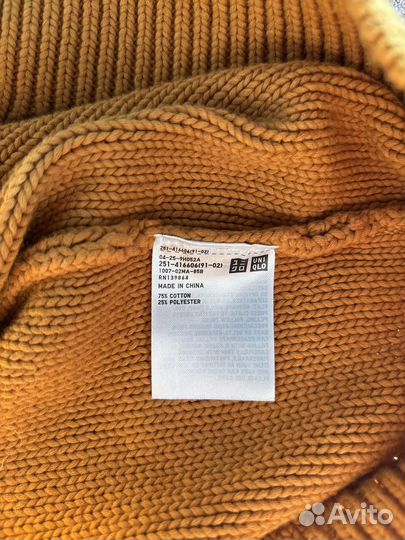Кофта вязаная uniqlo L