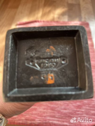 Каслинское литье, чугунная статуэтка,Купальщица