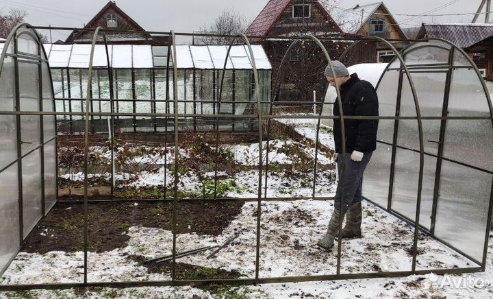 Теплицы усиленные