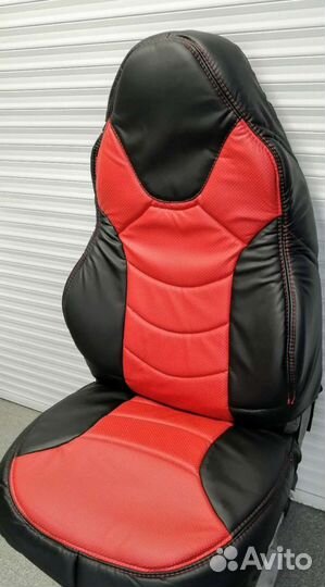 Чехлы из эко-кожи универсальные пилот к-т