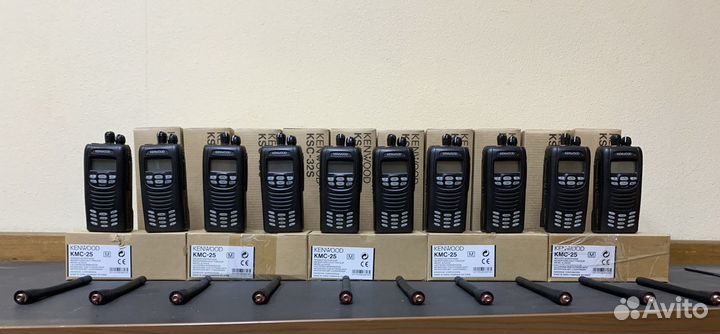 Радиостанции Kenwood NX-200 для связи отделения