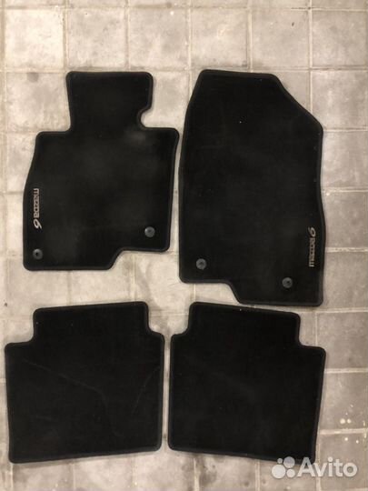 Оригинальные ковры салона Мазда 6