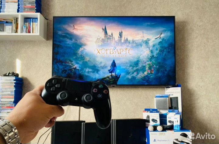 Playstation 4 приставка с играми в прокат