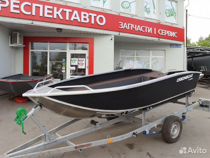 Моторная лодка Orionboat 43М черный