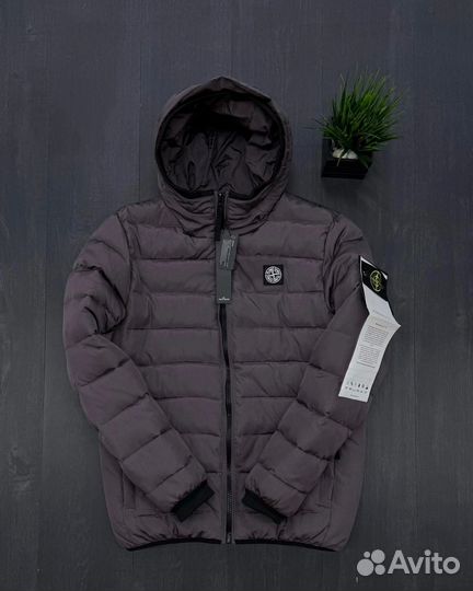Куртка зимняя мужская stone island