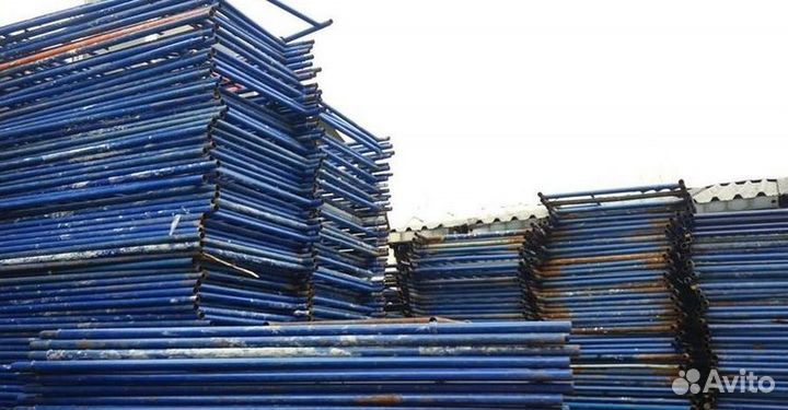 Леса строительные рамные бу