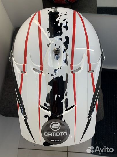 Шлем кроссовый новый
