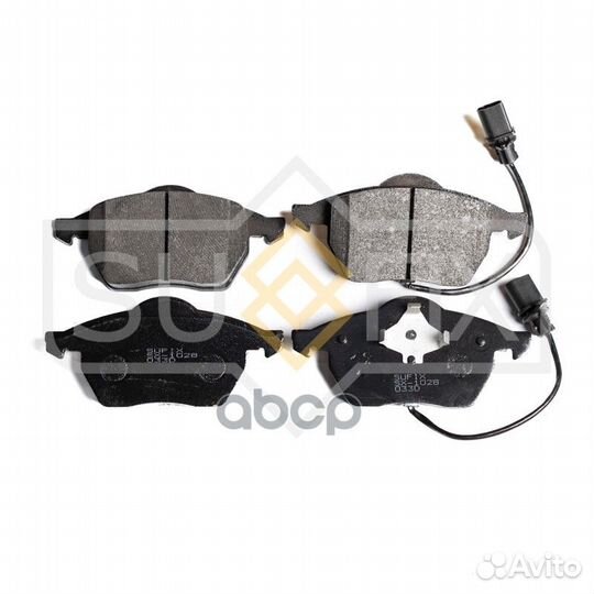 Колодки тормозные дисковые перед прав/лев S