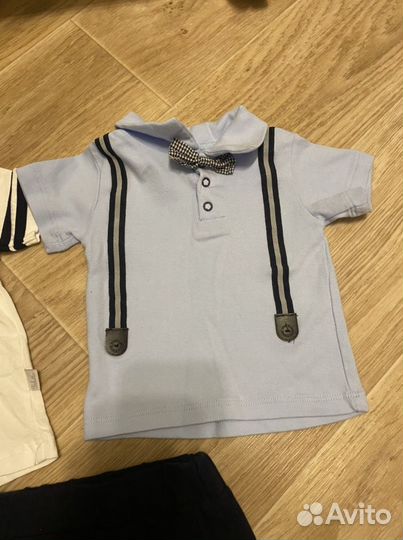 Поло и шорты для мальчика 74-80